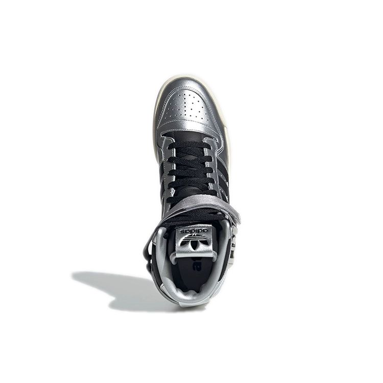 Atmos X Adidas Forum 84 High Metallic Pack Unisex Sneakers Silver Silver-Metallic Core-Black GV6713
