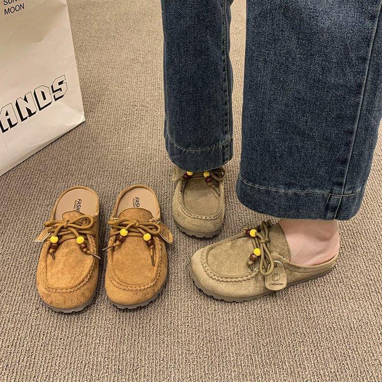 Ретро сумка голова Birkenstocks весна новая толстоподошвенные Birkenstocks увеличивающие рост повседневные шлепанцы