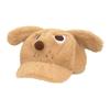 Fleece Peaked Cap Plush Octagonal Cap Cute Puppy Baseball Cap  Winter