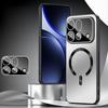 Ice‑Style Magnetic Explosion‑Proof Lens Film Integrated PC Shockproof Phone Case For OPPO Reno16 Pro 5G Global