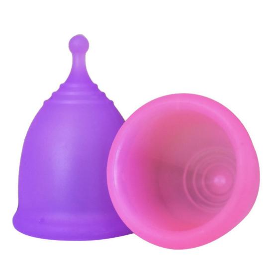 Складная силиконовая менструальная чаша 25/30 мл, легко снимаемая тампонная подушечка, альтернатива мягкой многоразовой чашечке для первых месячных для женщин