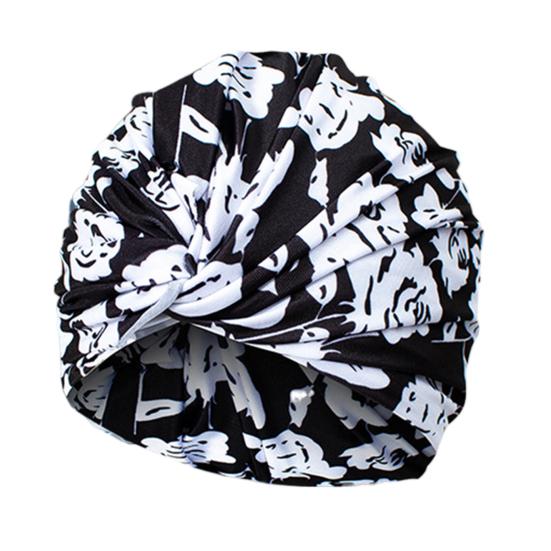 Шапочка для плавания и бассейна, практичная удобная шапка для купания с перекрестной завязкой, женская защитная шапочка с длинными волосами, шапка-бини, шапка для купания для моря