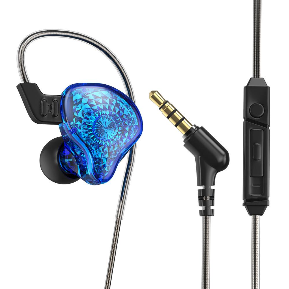 Original Copper Driver HiFi Wired Earphone Race Sport Headphone Bass Stereo Gaming Headset Music Earbuds 3.5MM In Ear With Mic