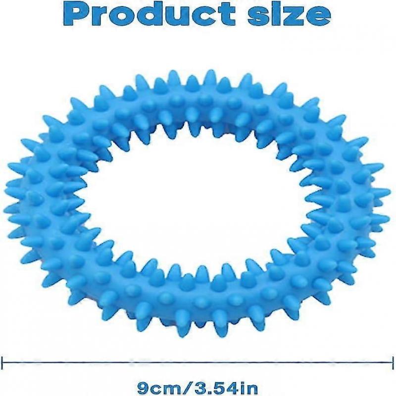 Puppy Chew Toys 360 Ring Cleans Teeth And Soothes Itching Rubber For Oral Health Dental Inter Chew Toy Tw
