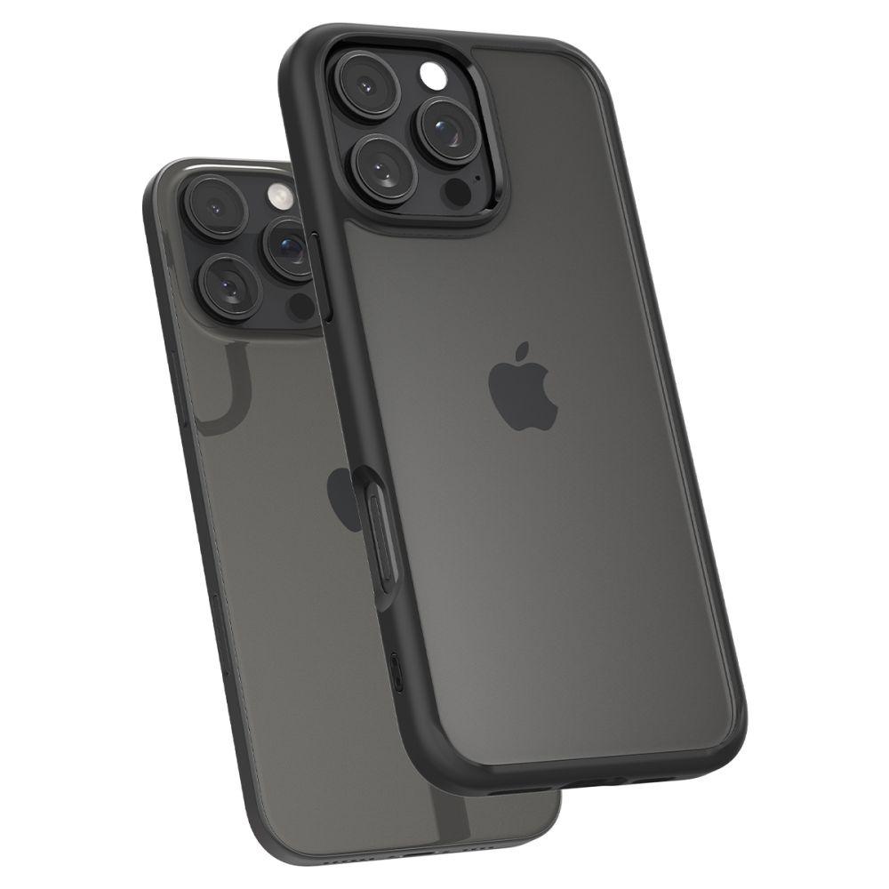 Spigen Ultra Hybrid Case for iPhone 16 Pro Max - Matte Black