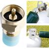 Propane Tank Refill Adapter Solid Brass Regulator Valve LPG Tank Gas Cylinder Canister Filler Coupler Brass Accessories