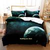 Комплект постельного белья Planets Single Twin Full Queen King Size Bed Set Adult Kid Bedroom Duvetcover Sets Outside Space Universe Bed