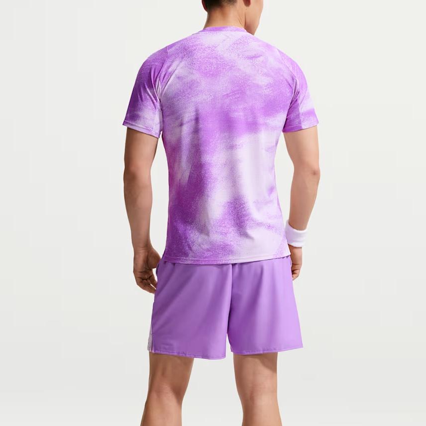 Nike Мужская футболка Nike Court Slam Dri-FIT ADV 'Violet Mist Bright Violet Black' IB1017-511
