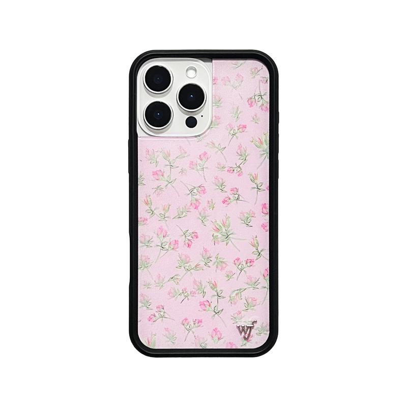 Чехол для телефона Wildflower Hot 3D Lilypad Floral wf protect для iPhone 15pro 12 13 14 15 16 Pro Max 16 Plus 16pro Розовый цветок wf Обложка
