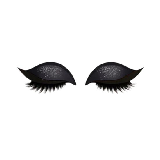 1/2/3/4/5 Lazy Stickers Eye Shadow Eyelash Pairs Reusable Eye Makeup Stickers