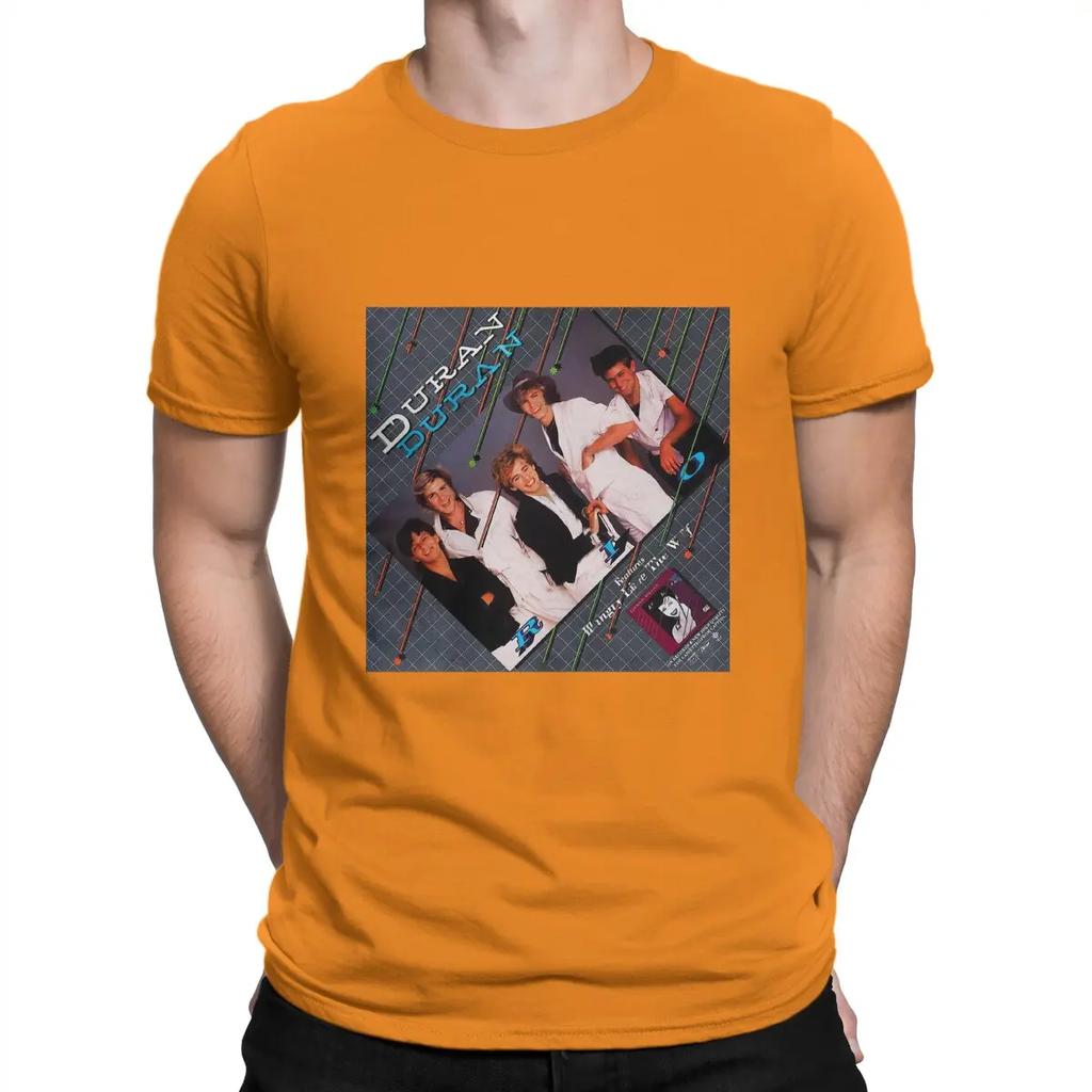 T-Shirts Leading Figures In The British New Wave Funny Cotton Tee Shirt Short Sleeve Duran Duran T Shirt Unisex