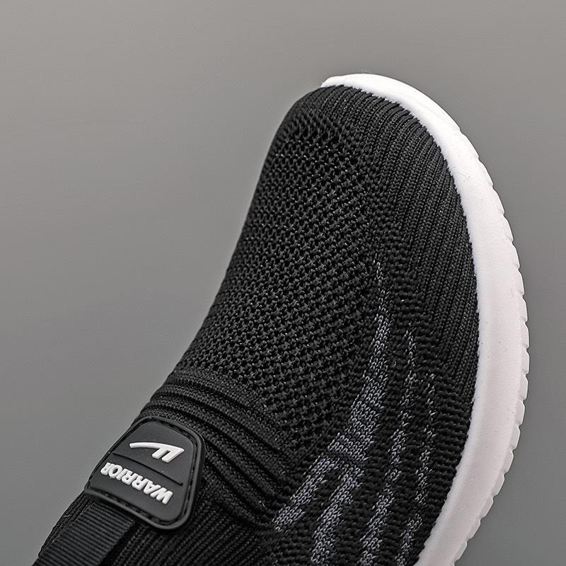 Женские туфли Pull back с одной педалью, летние туфли с сеткой, легкие, универсальные, с мягкой подошвой, повседневные туфли, модная обувь для мам, универсальные