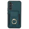 For Samsung Galaxy A54 5G Case Anit-Fall Kickstand Leather + TPU Phone Cover