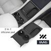 Для MG IM6 IM MOTORS LS6 2025 2026 Беспроводная зарядка Силиконовая подставка Органайзер для подстаканника Аксессуары для интерьера