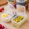 10Pcs Rectangular Food Storage Container Fridge Safe Storage Box Single-Lid Leak-proof Food Container Easy To Clean Versatile Fridge Organizer