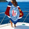 Пляжное полотенце с принтом Esporte Clube, супермягкое из микрофибры, идеальный подарок на день рождения, для бассейна, пляжа, путешествий, для семьи и друзей