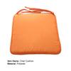 Chair Cushion Solid Color Portable Polyester Sturdy and Durable Chair Cushion for Home