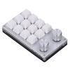 Mini USB Keypad 12 Key Multifunctional Shortcut Programmable Keyboard with 2 Knob for Gaming