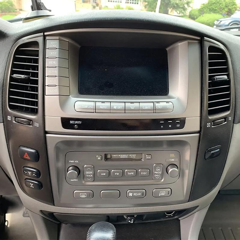 Накладка на панель воздуховода для Toyota Land Cruiser 100 LC100 FJ100 UJZ100 1997-2007 Рамка воздуховода кондиционера LHD