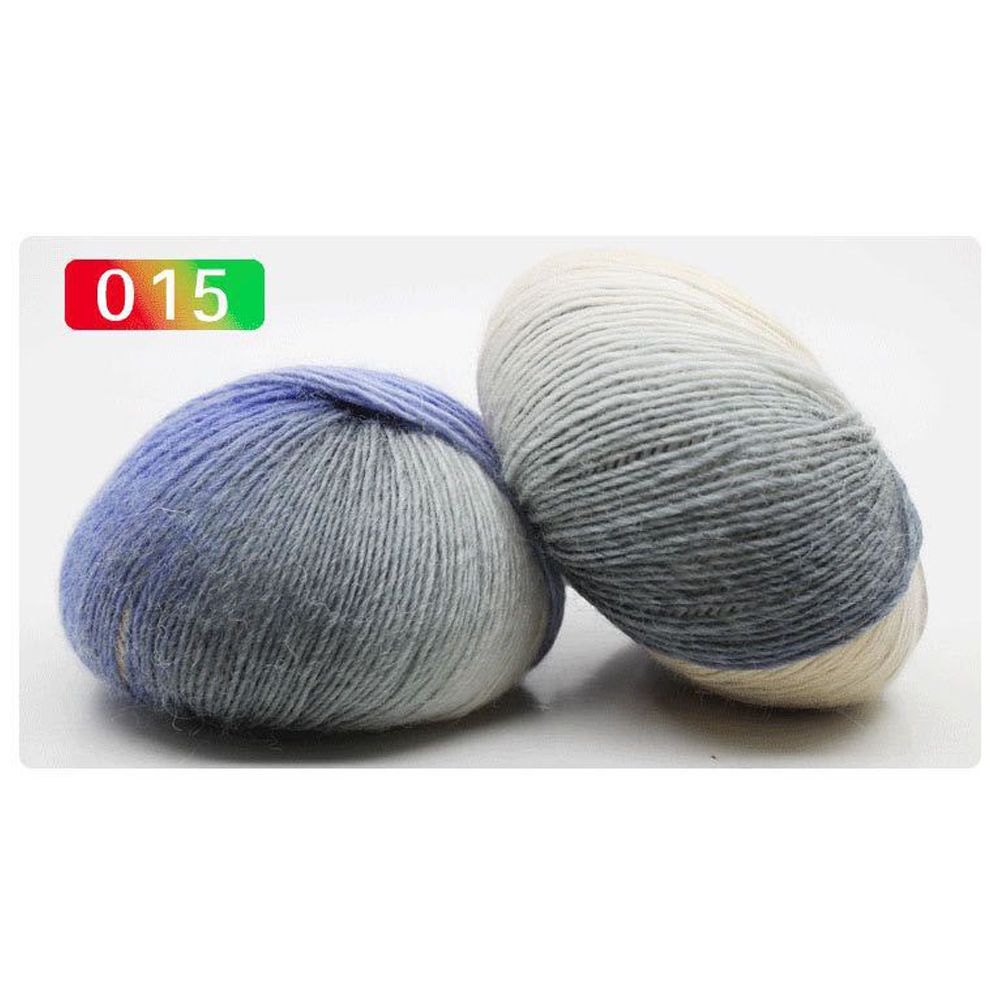 Высококачественный мягкий шарф 50 г для вязания своими руками, радужная пряжа для плетения, ручное вязание, шерстяная пряжа, крючок