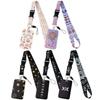 Lanyard ID Card Holder Sun Moon Bus Card Cover Case Cartoon Name Card Holder