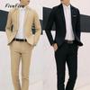 FiveFive Male Formal Office Business Dress Suit Male Suits 2 Piece Sets Wedding Set Classic Blazers