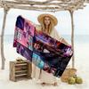 Grand Theft Auto Customize Your Name Beach Towel High Absorbency & Quick-Dry Suitable for Sports Travel Swimming Yoga Bathroom Beach And Pool