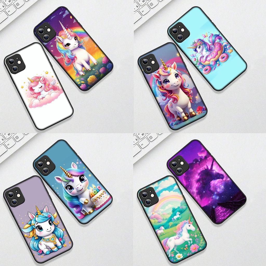 Casing for Xiaomi Redmi Note 12 11 10 A3 Pro 10A 10C 12C Note12 5G 4G Phone Cover Protective Case Unicorn Wallpaper Lovely