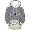 Men's Hot Sales Fashion Hoodies 3D Anime Totoro Printing Pullover Autumn Leisure Men Trendy Streetwear High Quality Sweatshirts
