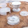 Silicone Coaster Mat Storage Holder Set Resin Casting Mold Epoxy Mould Craft Diy