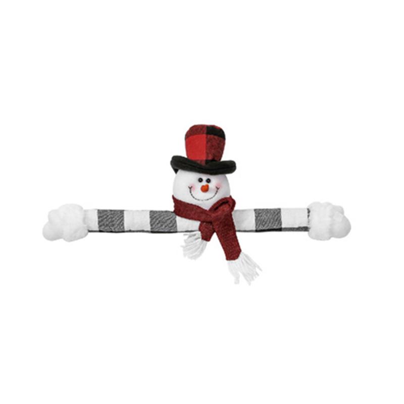 Christmas Curtain Buckle Old Man Snowman Curtain Buckle Christmas Decoration For Home Happy New Year 2025 Xmas Home Decoration