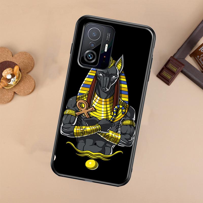 Египетский Бог Анубис Чехол Для Xiaomi POCO X7 X6 X5 X3 Pro F3 F5 F6 M6 Pro 13 14 Ultra 11T 12T 13T 14T Pro Обложка