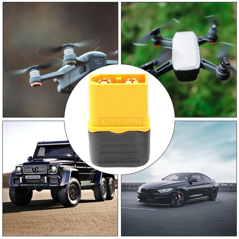 XT-60H Пулевой разъем-адаптер с корпусом из оболочки XT-60H Пулевые разъемы типа «мама-папа» для RC Lipo-батареи самолета