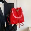 Высококачественная сумка-ведро, женская трендовая модная сумка, нишевый простой универсальный повседневный женский рюкзак