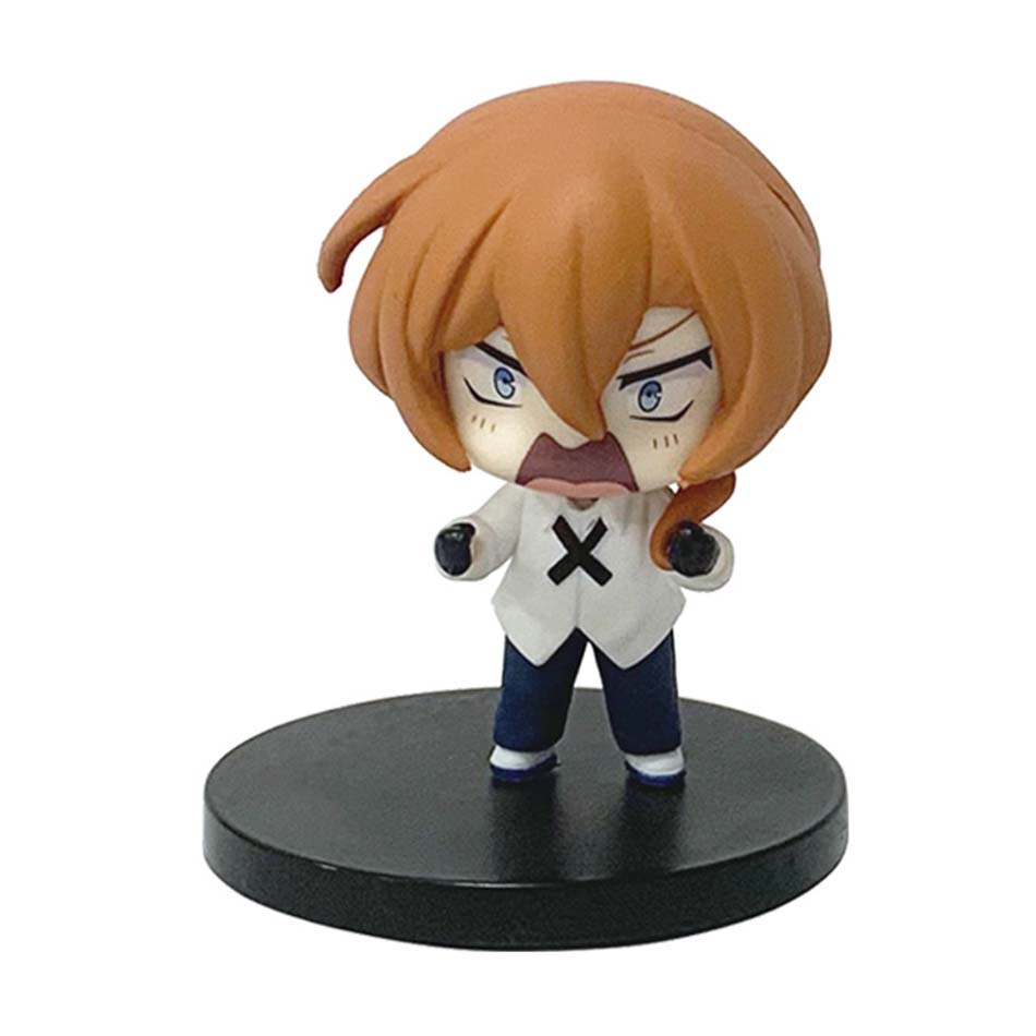 Новая фигурка Dazai Osamu из Bungo Stray Dogs 7 см Японские фигурки из мультфильмов Коллекция Милые игрушки
