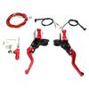 Motorcycle Hydraulic Brake Clutch Levers Kit Aluminum Alloy Brake Lever Handle Universal for 22mm