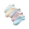 5 пар разноцветных коротких носков, тонкие носки до щиколотки, новые носки, женские