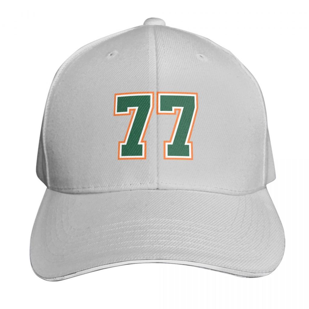 Jersey Number Number seventyseven Straight From Miami Baseball Cap sun caps derby hat Unisex Luxury Brand Womens