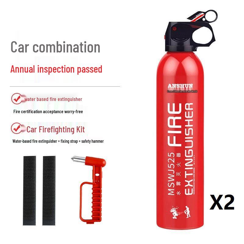 Огнетушитель порошковый 4 кг - Портативный для магазина, торговой точки и домашнего использования (Доступно в 1/2/3/4/5/8 кг)