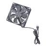 12cm USB Brushless Exhaust Fan with USB Cable for 3D Printer Enclosures and Soldering Stations Efficient Fume Extraction