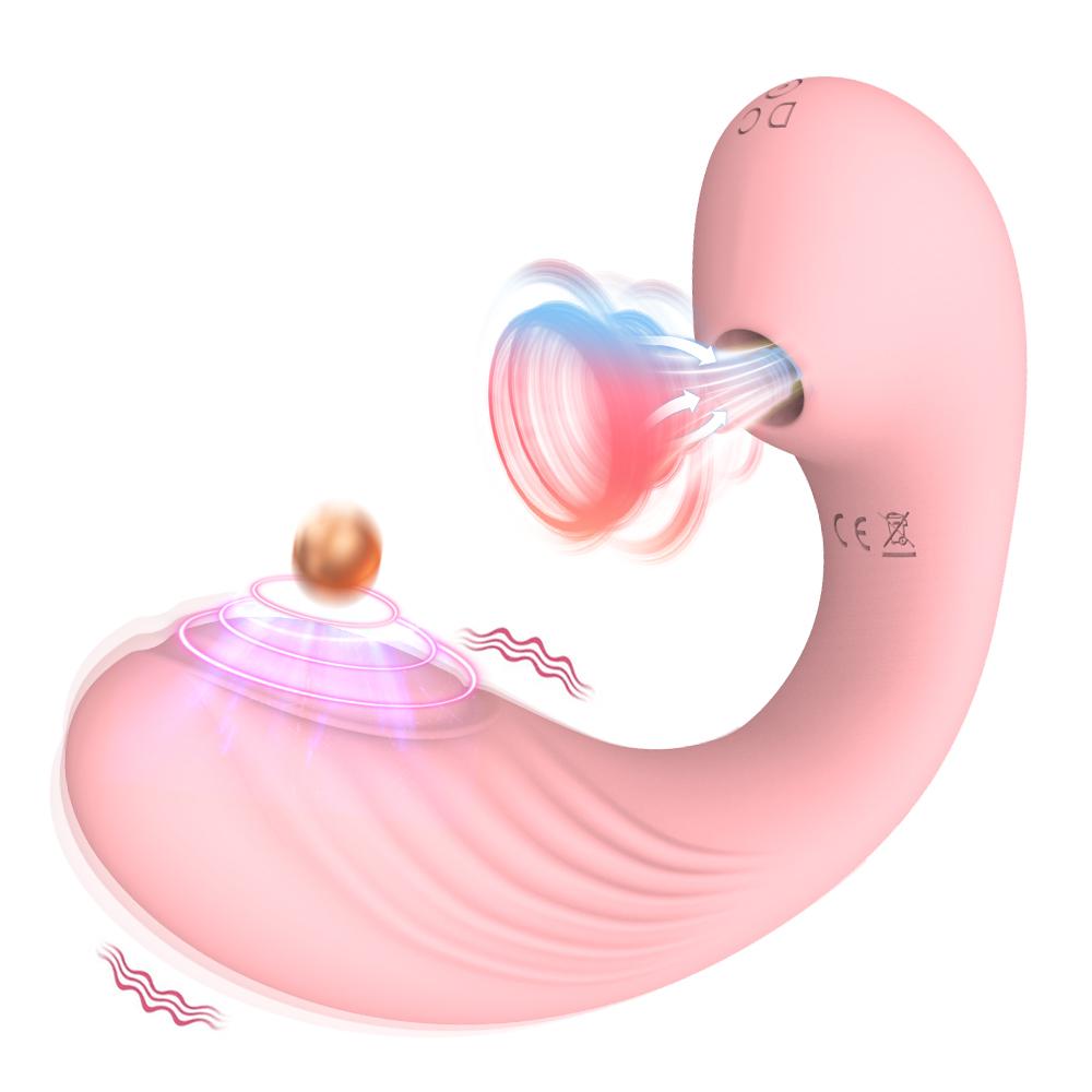 Adult Supplies Wearable Tapping Vibrator Nipple Stimulator Clitoris Sucker Vaginal Penetration Masturbator Sex Toys for Women