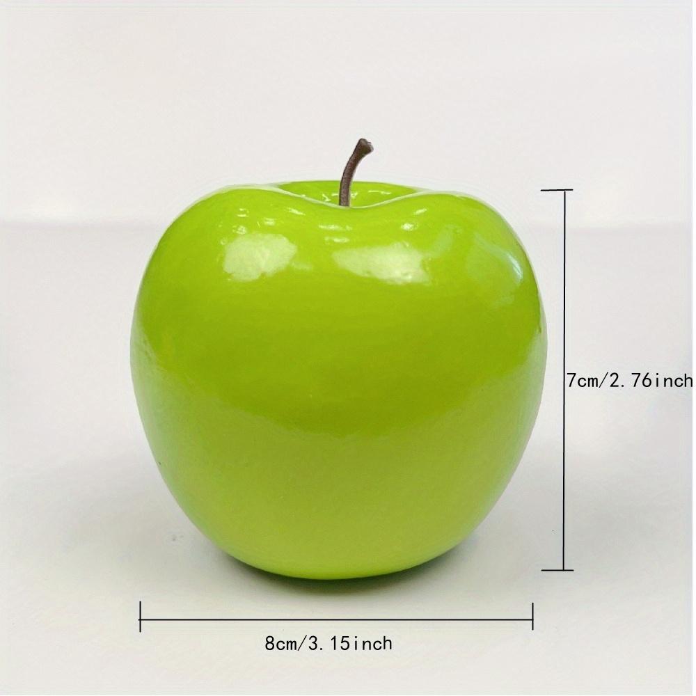 1/6 шт. Искусственные яблоки Декоративные Реалистичные Поддельные фрукты Реквизит для фото Кухня Домашний декор Рукоделие Декор для еды Домашнее украшение для вечеринки