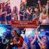 70-240PCS Glow Party Supplies LED Glasses Glow Fiber Optic Wands Glow Sticks Bracelets for Concert Neon Party Wedding Favors