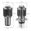 H4 Led H6 Ba20D светодиодные лампы для фар мотоцикла Csp белые желтые Hi Lo лампы