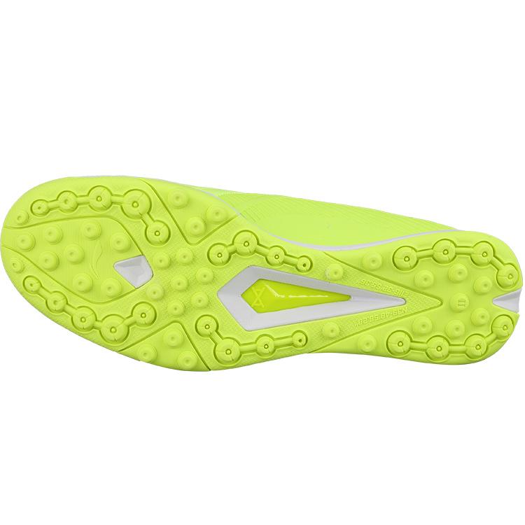 Li Ning TF Turf Искусственный газон Амортизация Футбольные бутсы Мужские Ярко-зеленые YSTT023-3