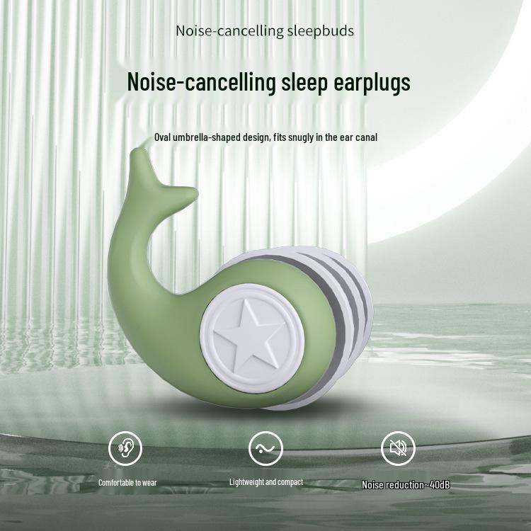 Звукоизоляционные силиконовые беруши: Шумоподавление для сна, Водонепроницаемость, Защита внутри уха