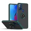 Бронированный матовый чехол для Motorola Moto G POWER 2022 Moto G Pure Чехол-кольцо Магнитный держатель-подставка Ударопрочный корпус Coque Fundas