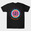 Asian Size Cotton Unisex Tshirt Print T-shirt Sas Basketball Vintage T-shirt No-Cut Print Regular Fit