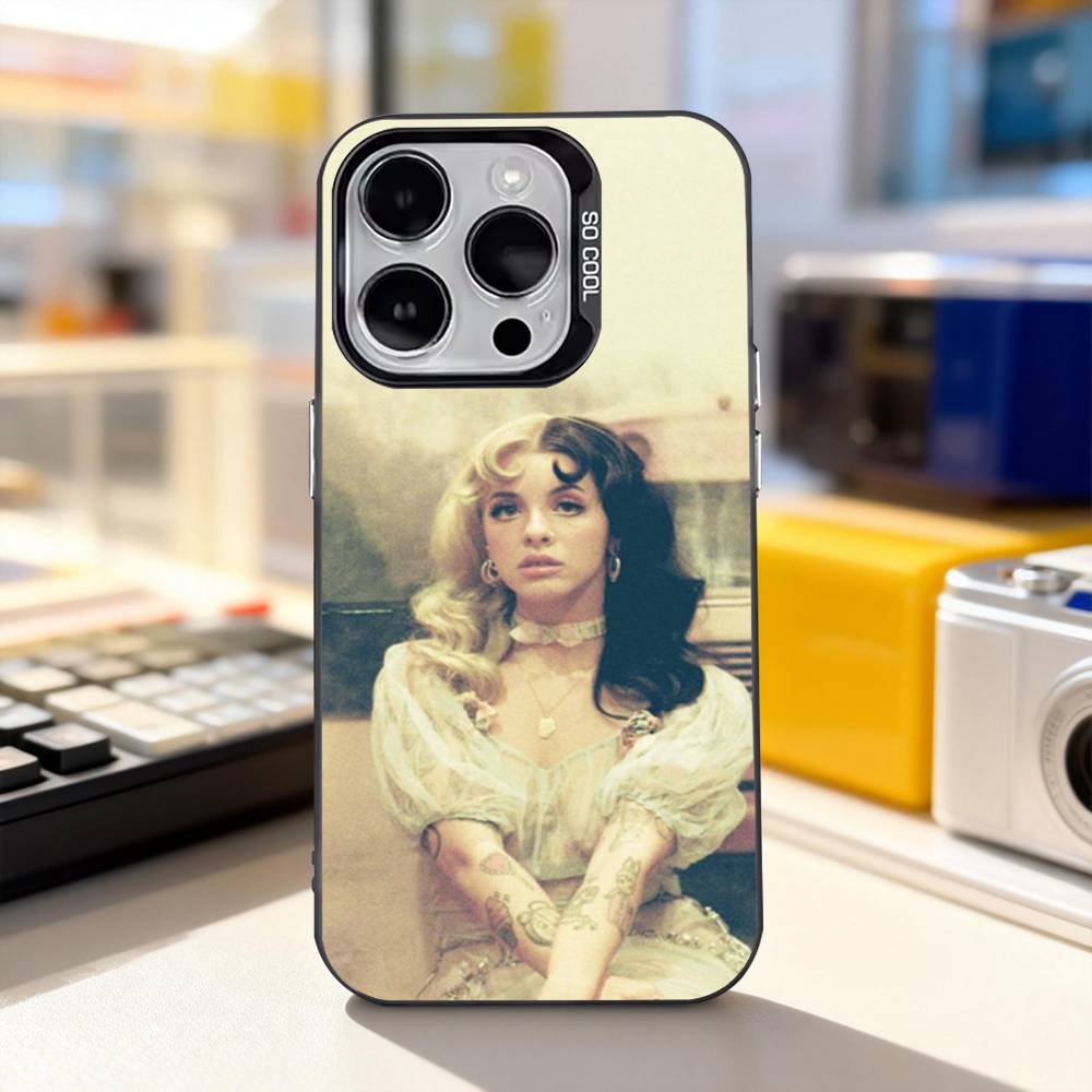 M-Melanie Martinez P-Portals For iPhone17,16,15,14,13,12,11,Pro,Max,Plus,E,Air,Mini Anti Fall Black Matte Hard Bumper Phone Case