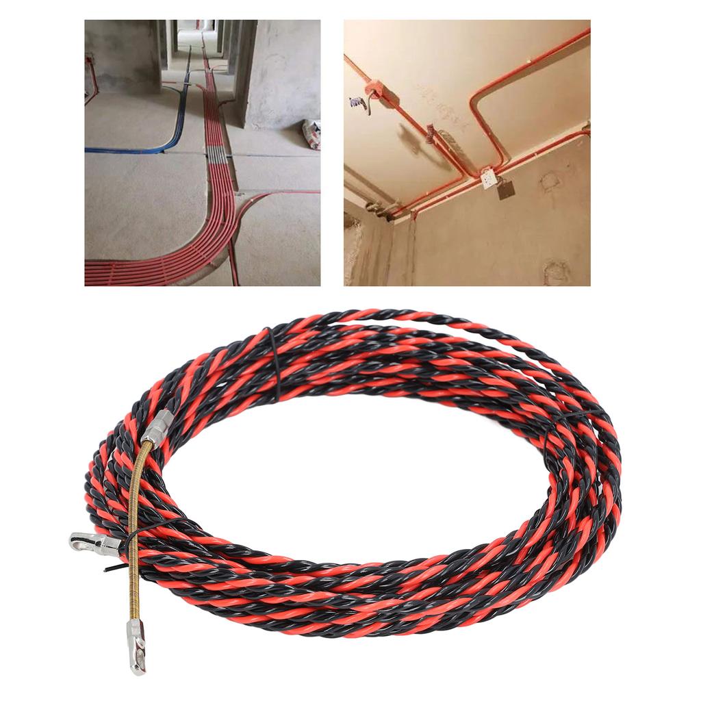 Электрический нитевдеватель Плоский электрик Устройство для заправки кабеля Ручной кабельный тянущий аппарат с перчаткой